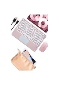 Resim Bluetooth Touchpad Klavye Ultra İnce Taşınabilir Q Klavye - Lisinya 