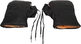 Resim Isıtmalı Motosiklet Gidon Eldivenleri Çift Side Isıtma 10W Yüksek Güçlü Su Geçirmez Kış Binicilik Motosiklet için Motosiklet Kayak Snow Modobil Yumuşak Pu Deri Kalıplı Cilt Dostu 