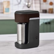 Resim Karaca Mono Black Filtre Kahve Makinesi Walnut 