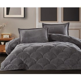 Resim Clasy Welsoft Fluffy V2 Puffy Çift Kişilik Yorgan V2 195X215 Cm Antrasit 