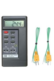 Resim Genel Markalar TES 1320 İki Girişli K Tipi Prob Okuyucu | Hassas 