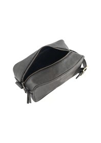 Resim Twingold İsme Özel Dopp Kit Kişisel Bakım Ve Seyahat Çantası - %100 Rainbow Deri - Ac14004 - Antrasit Antrasit 
