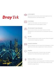 Resim DRAYTEK Vigor 2866ax AX3000 Dual Band VDSL 3G-4G LTE Modem Router 