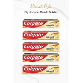Resim Colgate Misvak Özlü Diş Macunu 5 x 75 ML 