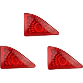 Resim Healeele Master Movano 10-19 Için 3x Arka Kırmızı Merkezi Fren Lambası Üçüncü Durak (Yurt Dışından) 