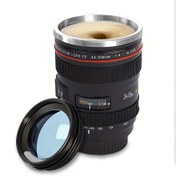 Resim Her Gün Konforlu Kamera Lens Kahve Kupası | Paslanmaz Çelik ve BPA İçermeyen ABS Plastik | Katlanır Kapaklı Çok Amaçlı Seyahat Bardağı | Fotoğrafçılar için İdeal | Arkadaşlar, Okul Ödülleri ve Ev Kullanımı için Mükemmel Hediye | Kamera Lens Tasarımı | Katlanır Kapaklı Kahve Fincanı 