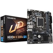 Resim Gigabyte INTEL H610M-K DDR4 3200(OC) HDMI M.2 1700P USB 3.2 Gen1 (12-13. Nesil) 