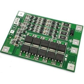 Resim Bms Balanslı Devresi 4S 40A 