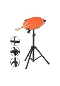 Resim Midex Dd-1012-pak Bateri Davul Çalışma Pedi Seti 12 İnç Drum Practice Pad 