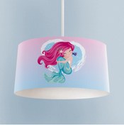 Resim MASAL ODAM BEBEK VE ÇOCUK ODASI Deniz Kızı Desenli Avize 