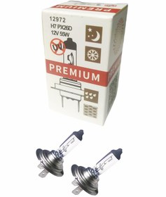 Resim Cıtroen C4 Pıcasso 2007-2012 Kısa Far Ampulu H7 12V 55W Premıum 