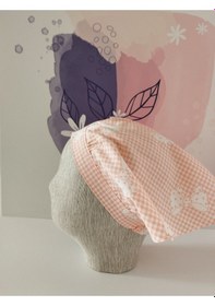 Resim Papyonbebek0 Desenli Eşarp Bandana - Yavru Ağzı - Organik & El Yapımı Yavruağzı 