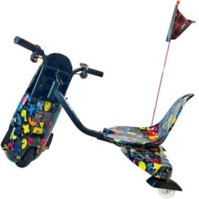 Resim Drift Car Elektrikli Kaykay Drift Scooter Bluetooth Grafity Desenli Kasa11 