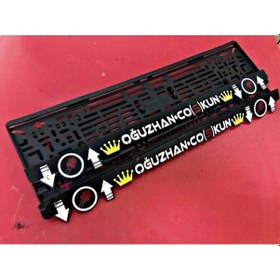 Resim Appcity Özel Üretim Lüks Pleksi Plakalık (Özel Logo Tasarımlı) 506154341 