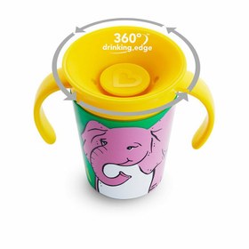 Resim Munchkin Mucize 360 Alıştırma Bardağı Fil 6 ay+ 177 ml 