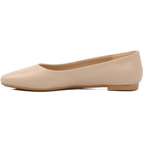 Resim Aspor Bej Hafif İnce Taban Kadın Babet Çok Renkli 