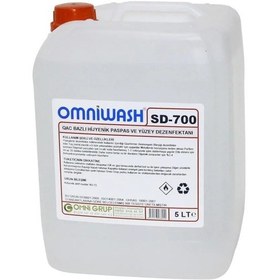 Resim Omniwash SD-700 QAC Bazlı Hijyenik Paspas ve Yüzey Dezenfektanı 5 L 