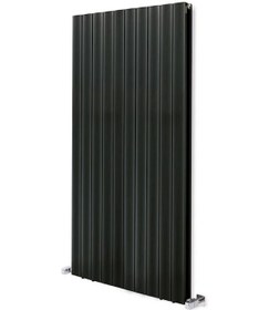 Resim 1200mm x 795mm Yüksek Isı Kapasiteli Dekoratif Amber Dikey Aluminyum Antrasit Radyatör 
