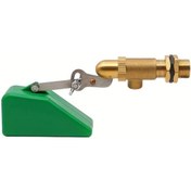 Resim Willowhaven Yeşil 1/2 İnç Pirinç Su Şamandıra Vana Plastik Şamandıralı Otomatik Su Seviye Kontrol Vana 