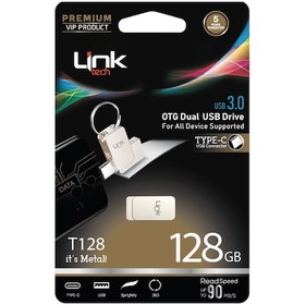 Resim Linktech T128 Premium 128 GB Type-C OTG Flash Bellek 