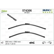 Resim Valeo SILECEK SUPURGESI 600/580MM SWF BMW E60 61617049186 61617049187 