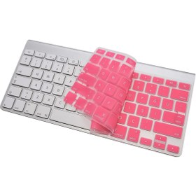 Resim Mcstorey Apple Magic Keyboard-1 Klavye Koruyucu Türkçe Q Baskılı (US TO TR) A1314 A1242 Ile Uyumlu 
