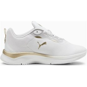 Resim Puma Softride Orla Metallic Dream Beyaz Kadın Spor Ayakkabı 39780401 Beyaz 