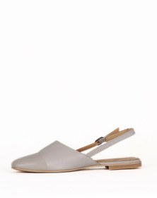 Resim Bueno Shoes Gri Deri Kadın Topuklu Sandalet 01we1100 