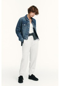 Resim Üç İplik Paça Lastik Çimalı Eşofman Altı Karmelanj 