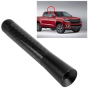 Resim Reedark Üniversal Araçlar İçin 8cm Karbon Desenli Kısa Anten, Kolay Kurulum, 4 Farklı Bağlantı Somunu İle Gümüş 