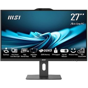 Resim MSI PRO AP272P 14M-841XEU i3-14100 8 GB 256 GB SSD 27" Dos AIO Masaüstü Bilgisayar 