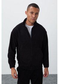 Resim Tommy Life Siyah Kalın Yumuşak Dokulu Comfort Fit Nakışlı Erkek Eşofman Takım - 85269 Siyah 
