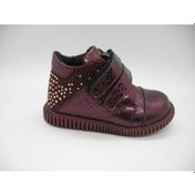 Resim Perlina 00205 Doğal Deri Ortopedik Destekli Bebe Botu 22-25 (379998724) Bordo 