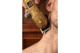 Resim Jasper JPR-7700 Gentlemen Gold Detaylı Profesyonel Tıraş Makinesi 8000 Rpm 