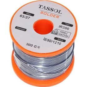 Resim Tassol 0.50 MM 500 G %63 Kalay %37 Kurşun Lehim Teli 