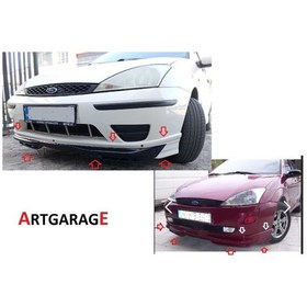 Resim Focus 1 Sedan-hb Uyumlu Ön Ek-boyasız-fiberglass 