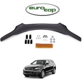 Resim Eurocap Audi Q7 Ön Kaput Koruyucu Rüzgarlık 3Mm Abs 2005-2015 