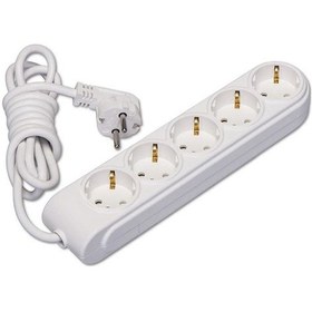 Resim Makel Yeni Nesil Çocuk Korumalı Beşli Topraklı Grup Priz 3 Metre Kablolu 