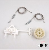 Resim Fiat Punto Grande Evo 3 199 2005-2024 İçin Ön Sağ Cam Kriko Seti 