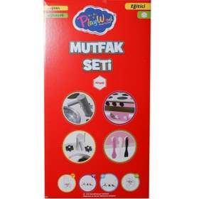 Resim NW NessiWorld ONY-408 Ahşap Mutfak Seti -Onyıl Oyuncak 