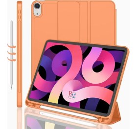 Resim Redmud Teknoloji Ipad Air 4.nesil 10.9 Inç ile Uyumlu Tablet Kılıfı ve Klavye Mouse Set Kalem Bölmeli Smart Kılıf 