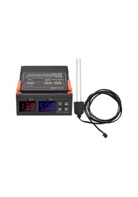 Resim Dc24v 10a Mini Led Dijital Toprak Nem Kontrol Cihazı, 0% 100%rh Ölçüm Aralığı İle 1m Nem Kontrol Sensör Prob İle Birlikte 