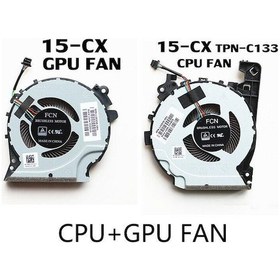 Resim HP Uyumlu 15-Cx Tpn-C133 Cpu+Gpu Fan Sıfır Sağ Sol Fan Takımı N11.77567 