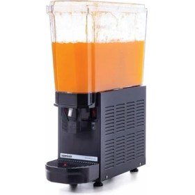 Resim SAMIXIR Klasik Mono Fıskiyeli Soğuk İçecek Dispenseri 20 Litre Siyah 