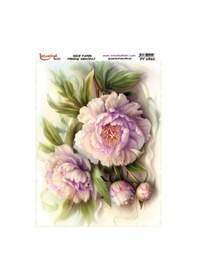 Resim Pirinç Dekopaj Kağıdı 30x42cm Pt-3853 Çiçek 
