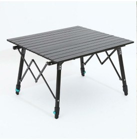 Resim Madfox Skylıte Yüksekliği Ayarlanabilir Kamp Masası Siyah 
