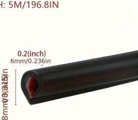 Resim Trendooze 5m Beyaz Evrensel Kapı Kenar Koruyucu Araç Koruması, Turcoshop11 