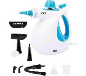 Resim NV602 Mini Steam Cleaner Çok Fonksiyonlu 9 Parça Buharlı Temizlik Makinesi 