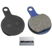 Resim Brakco Bp-46 Bisiklet Disk Fren Balatası Organik 