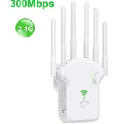 Resim 1200 Mbps Kablosuz Wifi Tekrarlayıcı Wifi Sinyal Güçlendirici Çift Bantlı 2.4g 2.4g 300mbps White Ab Fişi 